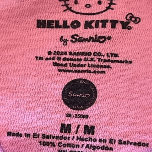 🍓 The Hello Kitty Pink Strawberry Tee - Picture 2 of 5